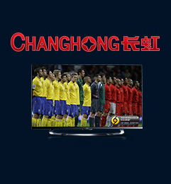 长虹直播节目智能推荐-世界杯专题网页设计